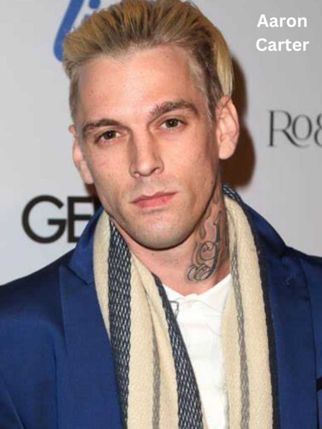 Singer Aaron Carter died at age 34.